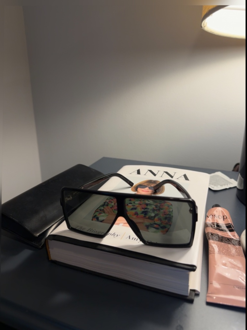 Saint Laurent Betty Rectangular Sunglasses